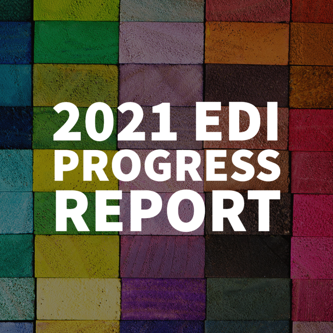 2021 EDI progress report button